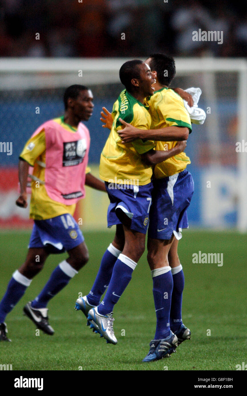 Soccer FIFA Confederations Cup 2005 Final Brazil v Argentina