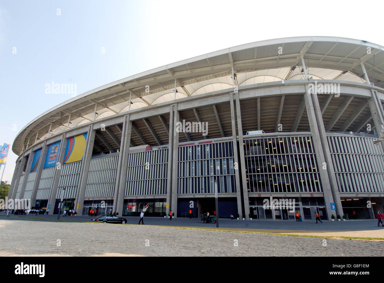 Soccer - FIFA Confederations Cup 2005 - Final - Brazil v Argentina - General view of the Commerzbank-Arena Stock Photo