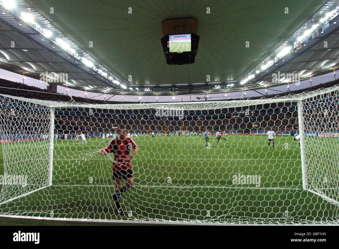 Soccer - FIFA Confederations Cup 2005 - Final - Brazil v Argentina - Commerzbank-Arena. A general view of the Commerzbank-Arena Stock Photo