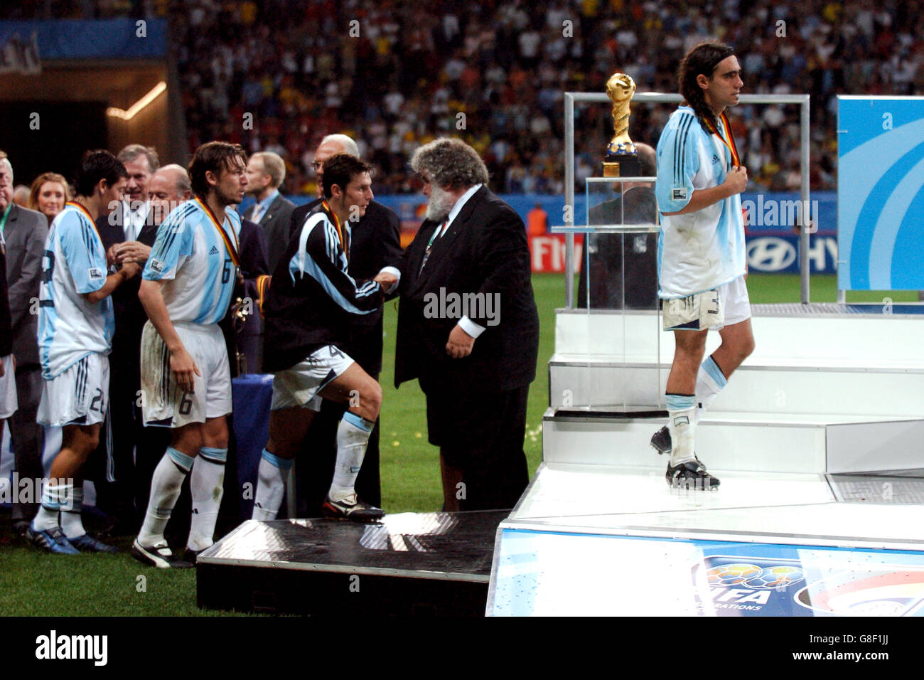 Soccer Fifa Confederations Cup 05 Final Brazil V Argentina Waldstadion Stock Photo Alamy