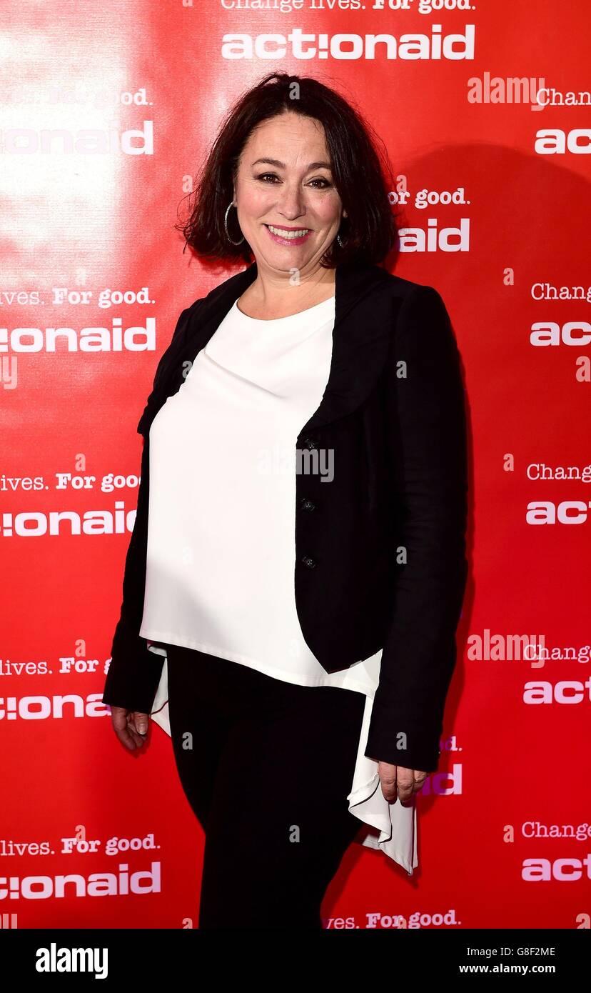 Arabella Weir attending the Winter Comedy Gala in aid of ActionAid at the Grand Connaught Rooms in London. Stock Photo