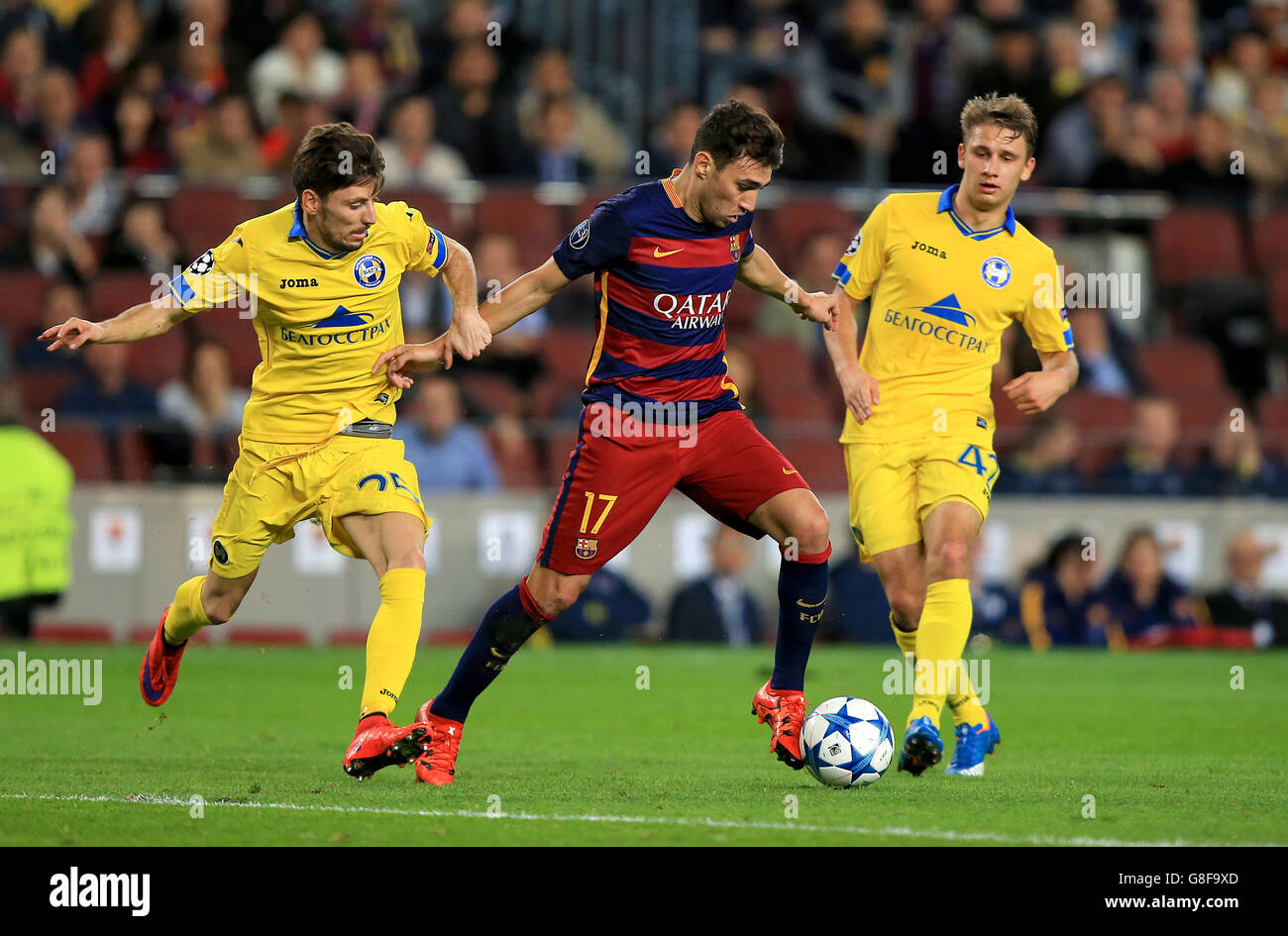 Soccer - UEFA Champions League - Group E - Barcelona v BATE Borisov - Camp  Nou Stock Photo - Alamy