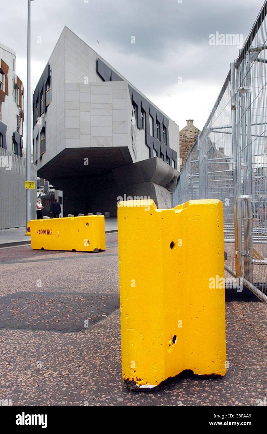 G8 Summit Preparations Stock Photo