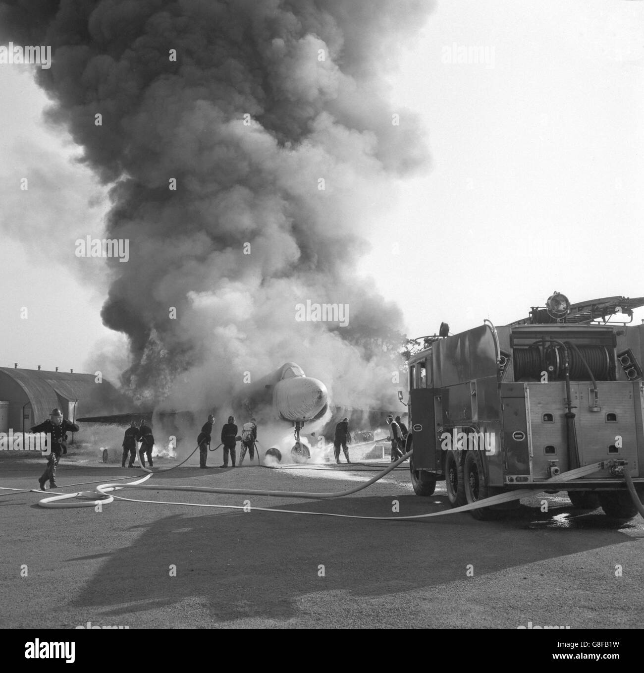 Fire Service Training School Stansted, Essex Stock Photo Alamy
