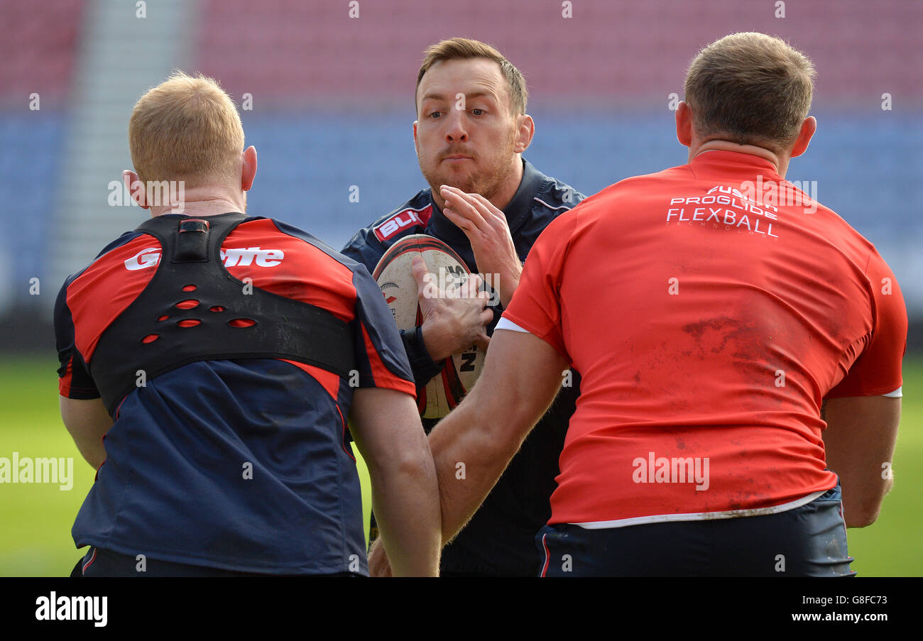 England v New Zealand Third Test Match England Captains Run DW