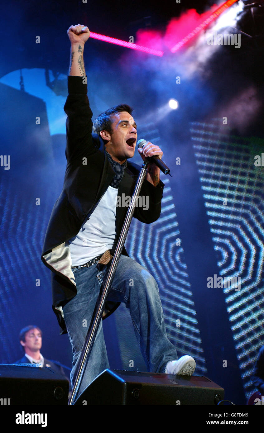 Music Live 8 Concert Hyde Park Stock Photo Alamy