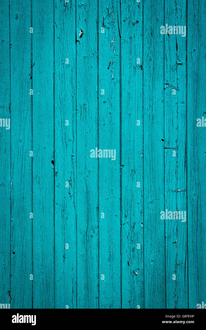 turquoise old wood background Stock Photo - Alamy