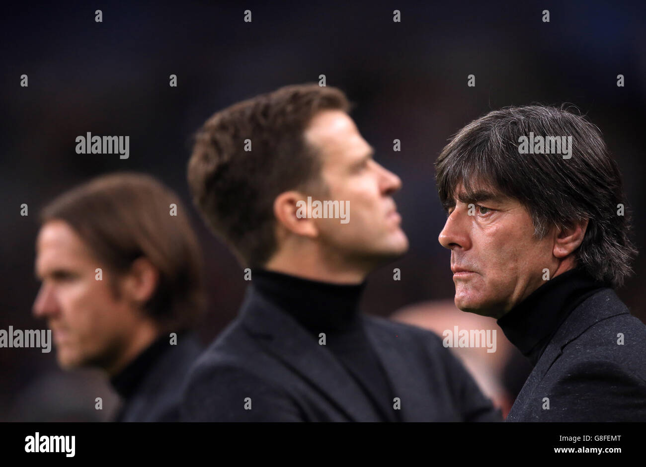 France v Germany - International Friendly - Stade de France. Germany's coach Joachim Loew Stock Photo