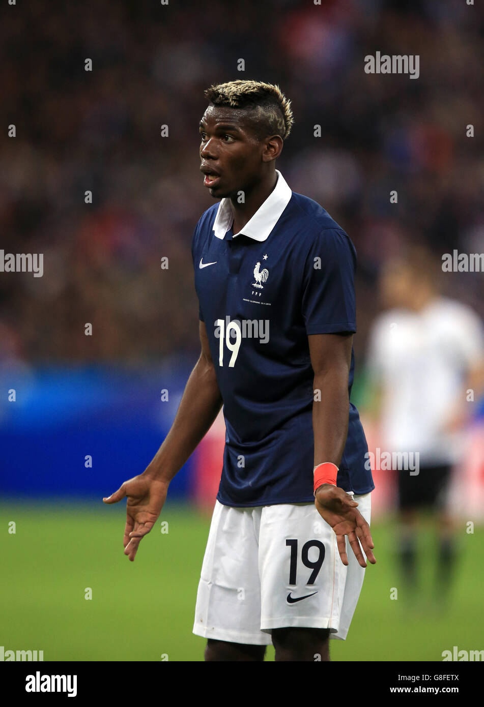 France v Germany International Friendly Stade de France Stock Photo