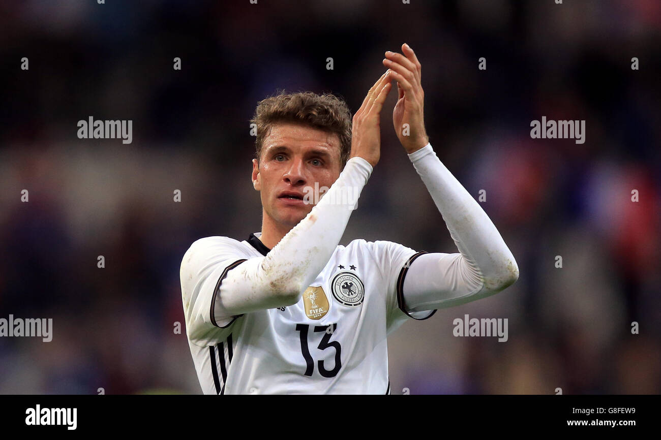 France v Germany International Friendly Stade de France Stock Photo