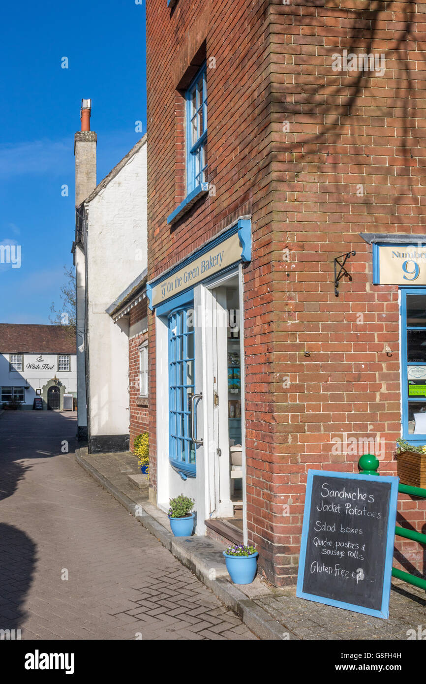 England Dorset Wimborne Old buildings in the streets around Wimborne