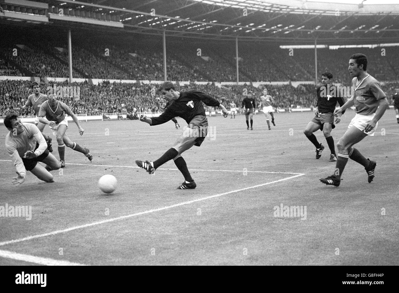 Soccer - World Cup England 1966 - Group One - France v Mexico - Wembley Stadium Stock Photo