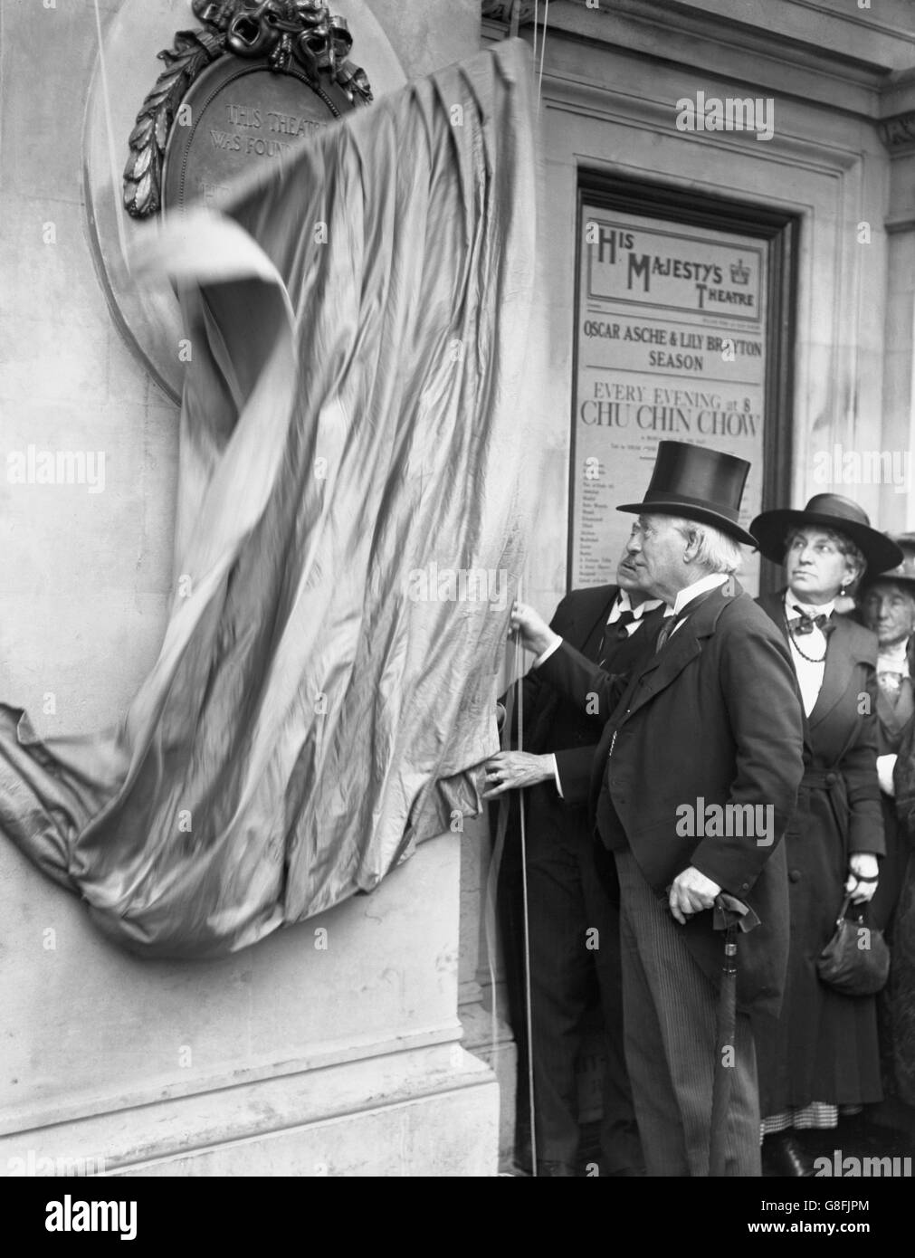 Herbert Asquith - His Majesty's Theatre, London Stock Photo