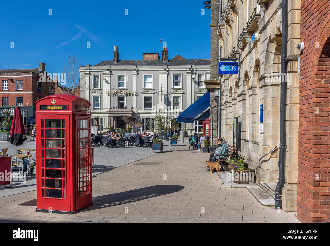 Wimborne town centre hires stock photography and images Alamy