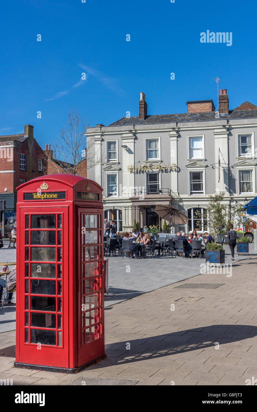 England Dorset Wimborne Town centre Adrian Baker Stock Photo Alamy