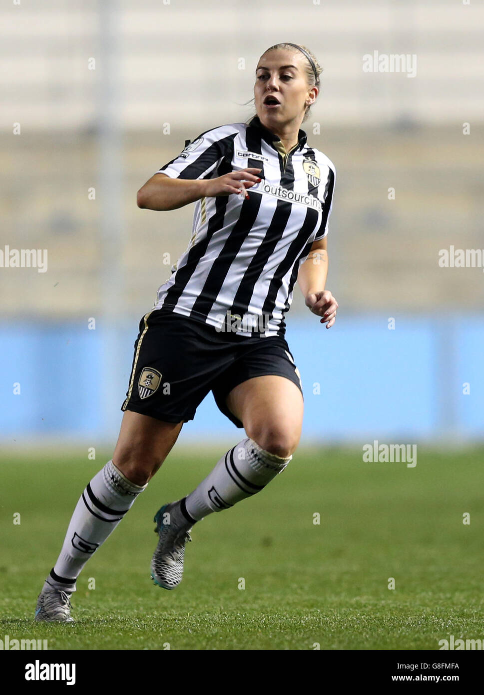 Soccer - Women's Super League - Manchester City Ladies v Notts County Ladies - Academy Stadium Stock Photo