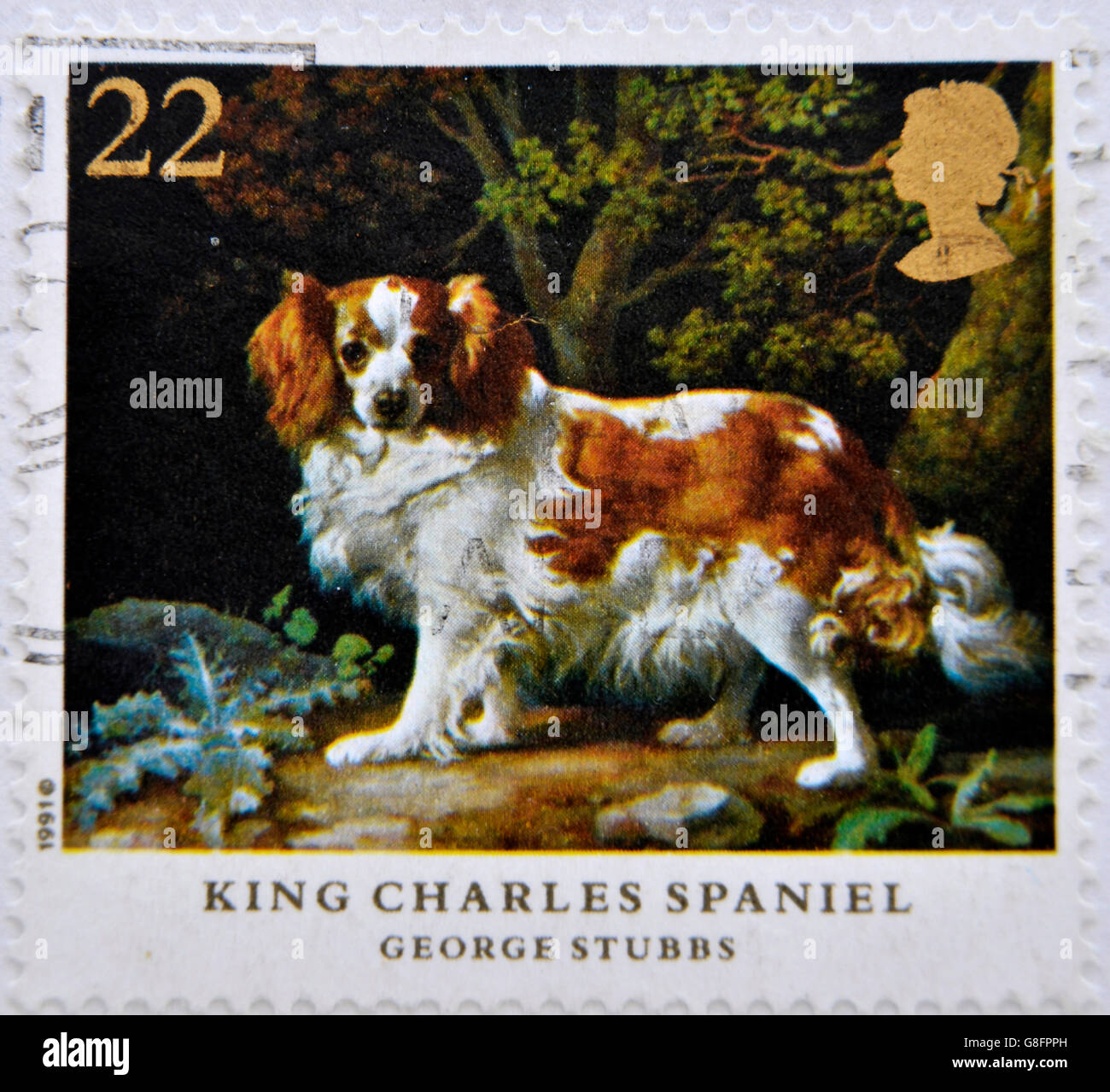 UNITED KINGDOM CIRCA 1991 a stamp printed in Great Britain shows