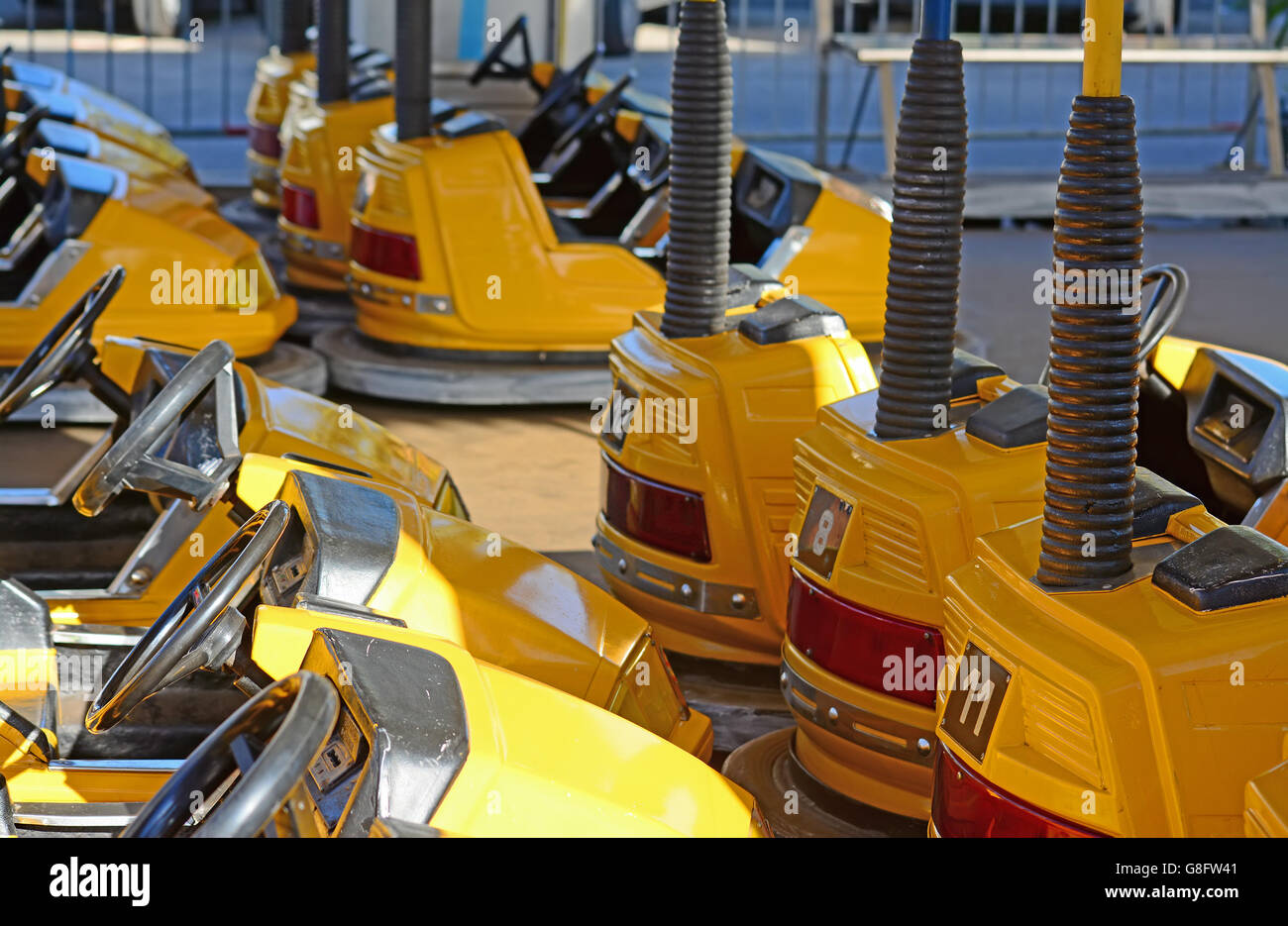 Bumper Car Amusement Park Stock Photos & Bumper Car Amusement Park