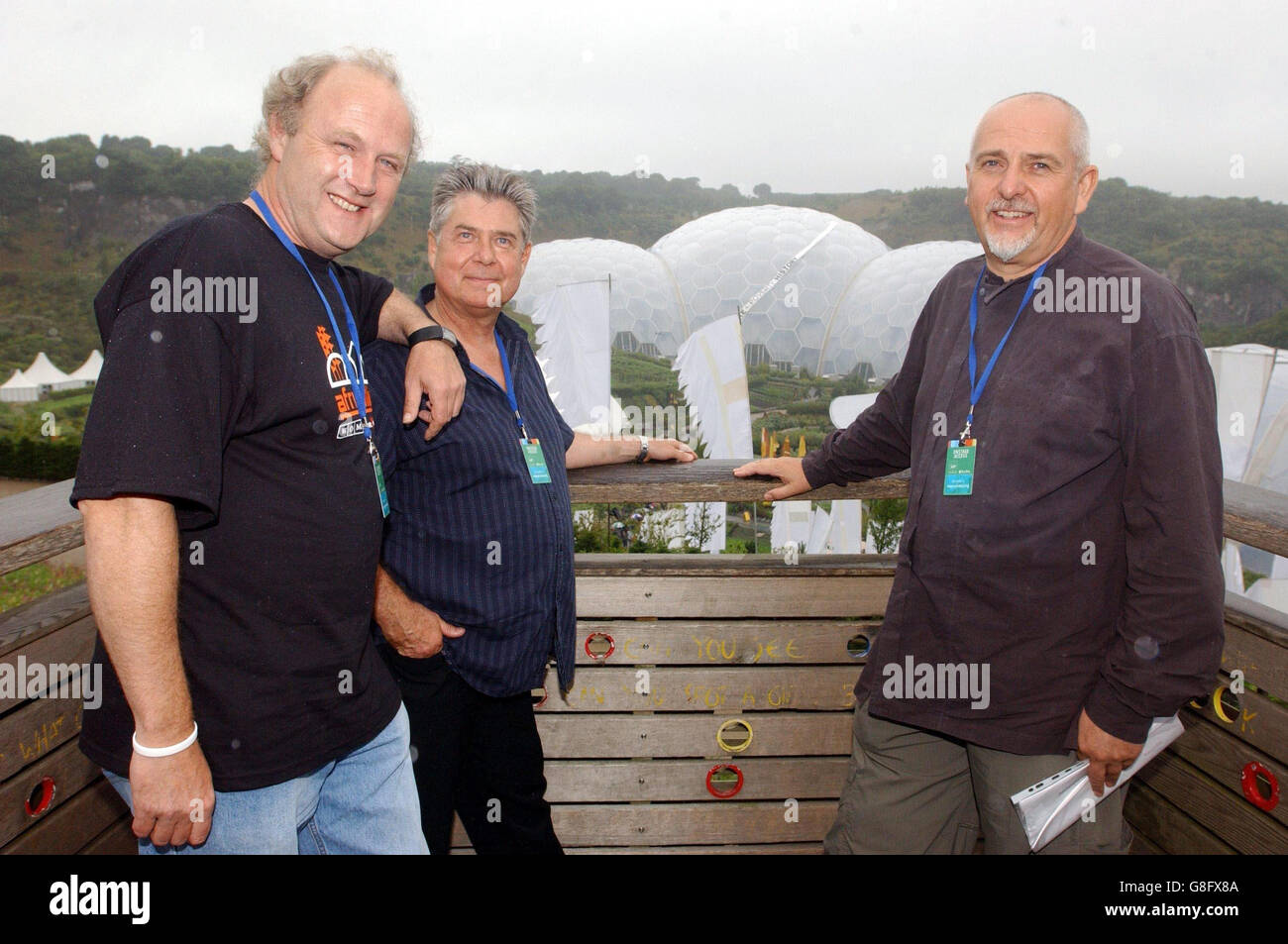 Left Right Tim Smit Chief Executive Of The Eden Project Thomas
