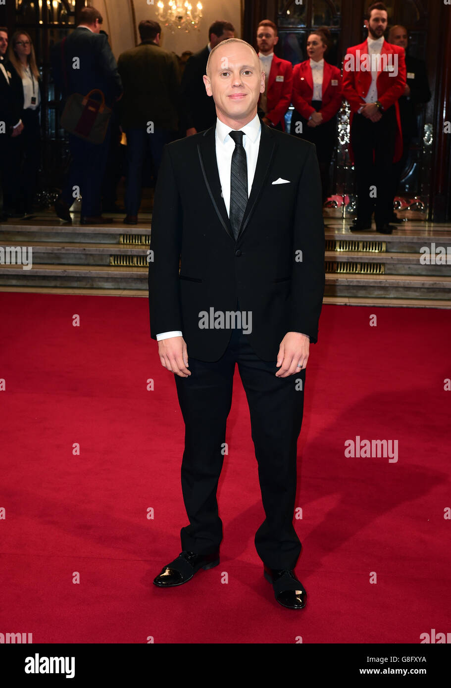 Judge Rinder attending the ITV Gala at the London Palladium. PRESS ...