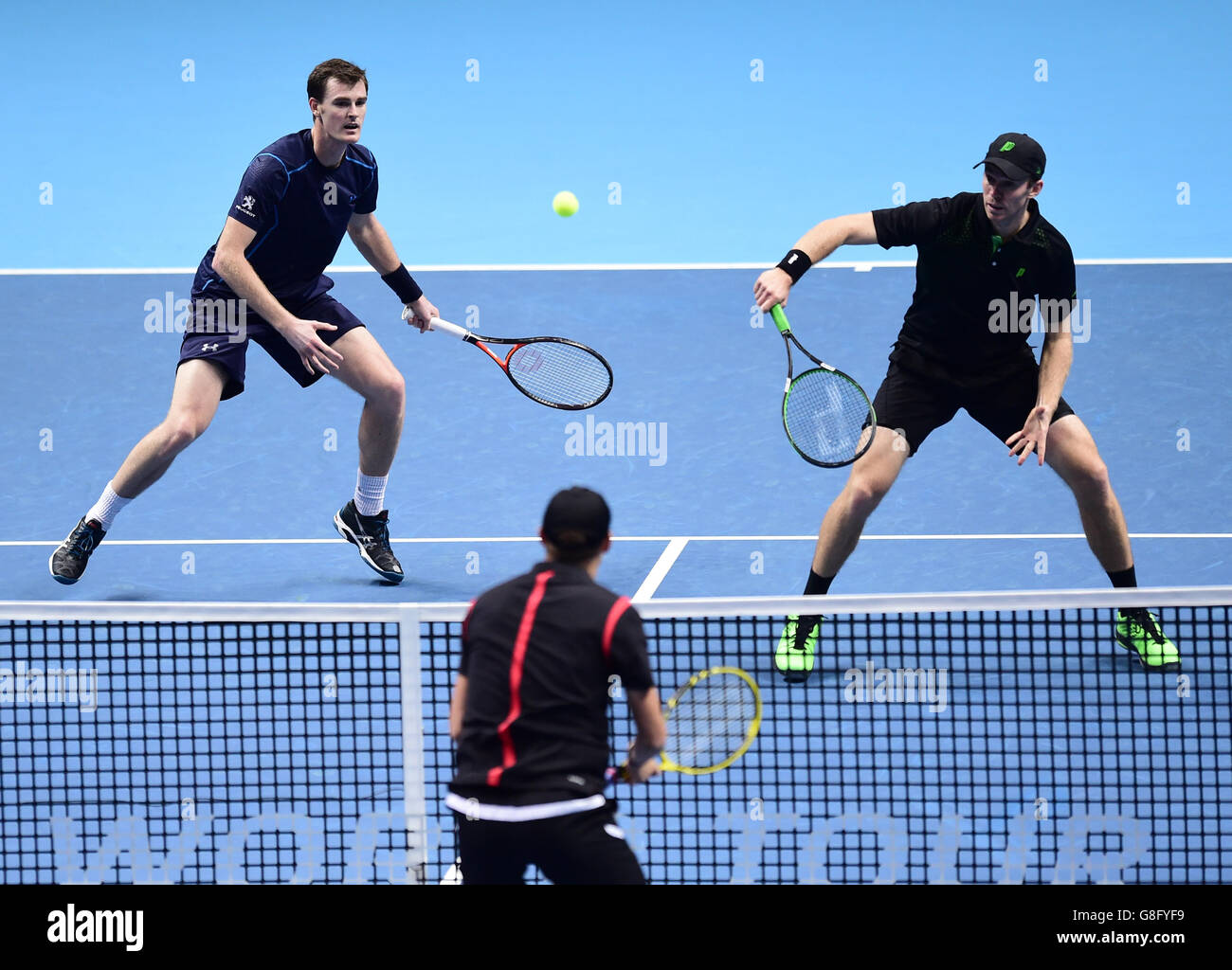 ATP World Tour Finals Day Five O2 Arena Stock Photo Alamy