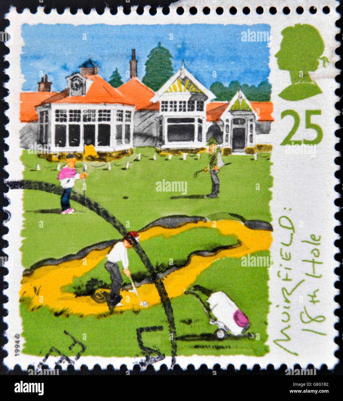 Postage stamp golf hole hires stock photography and images Alamy