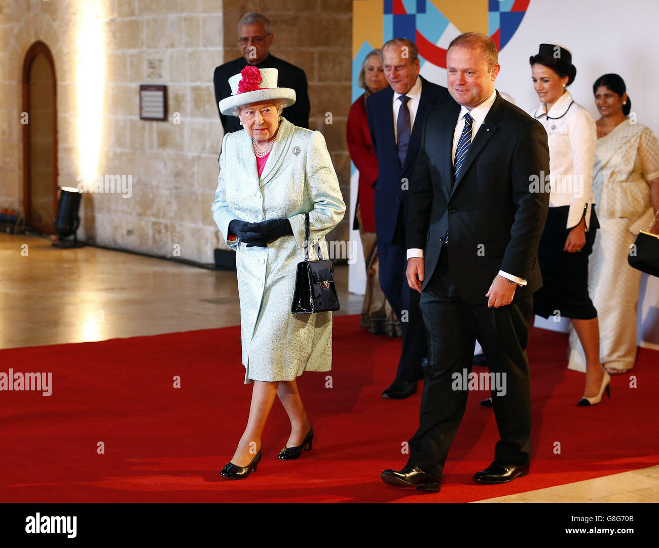 Commonwealth Heads of State Meeting Malta Day 2 Stock Photo Alamy