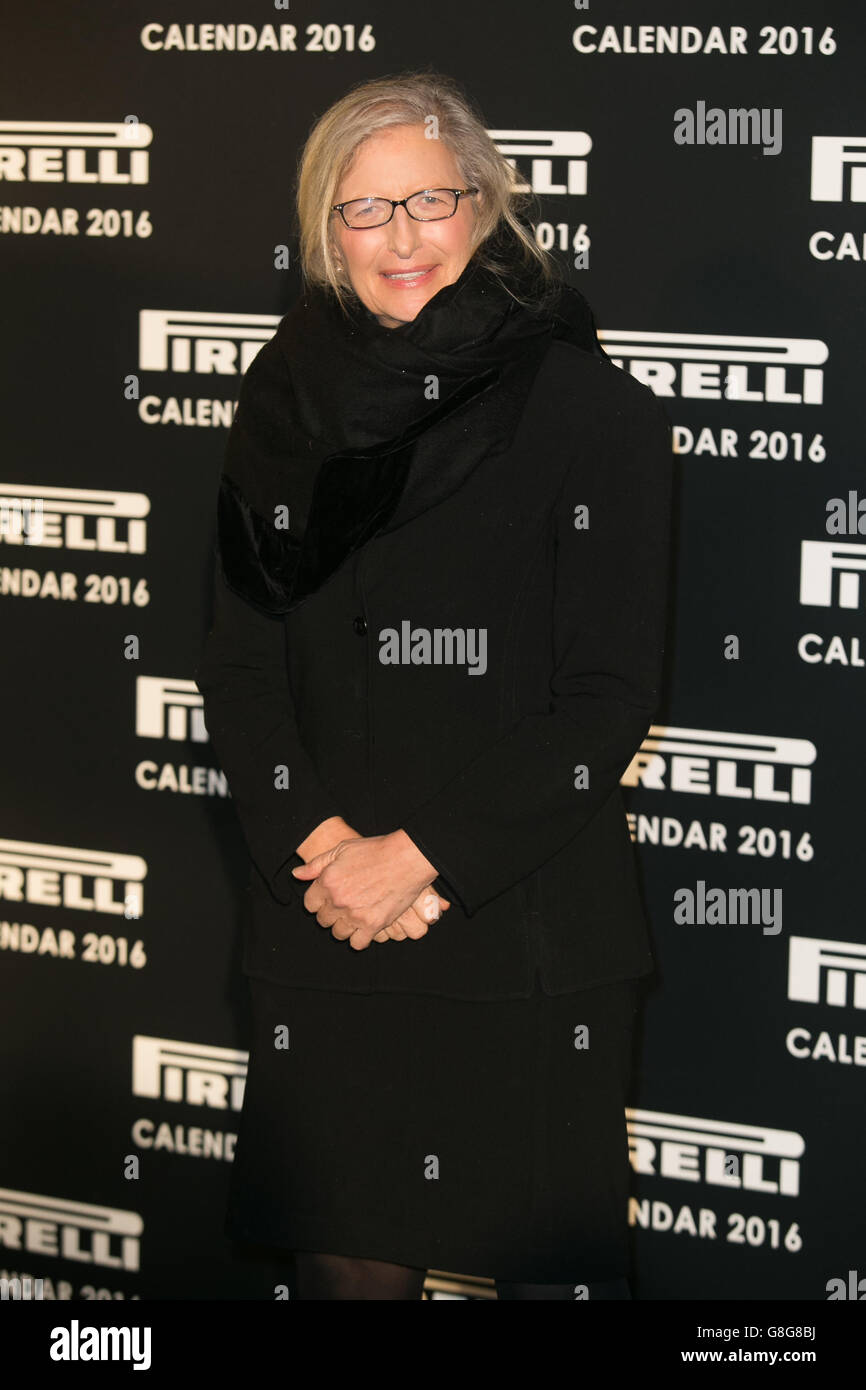 Annie Leibovitz attending a gala celebration for the 2016 Pirelli