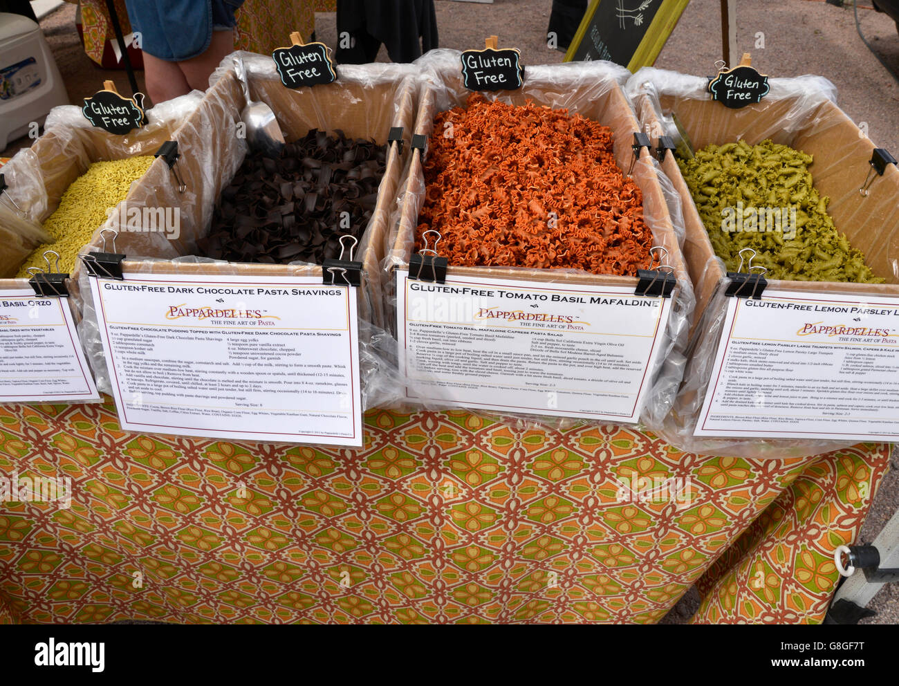 Pasta, Farmers Market, Tucson, Arizona, USA Stock Photo Alamy