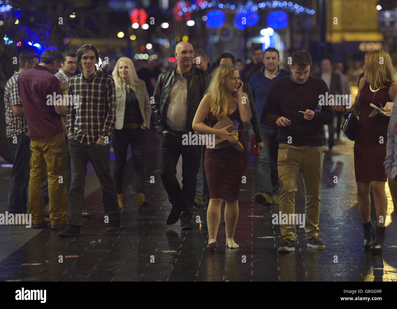 Black Eye Friday Cardiff Stock Photo Alamy