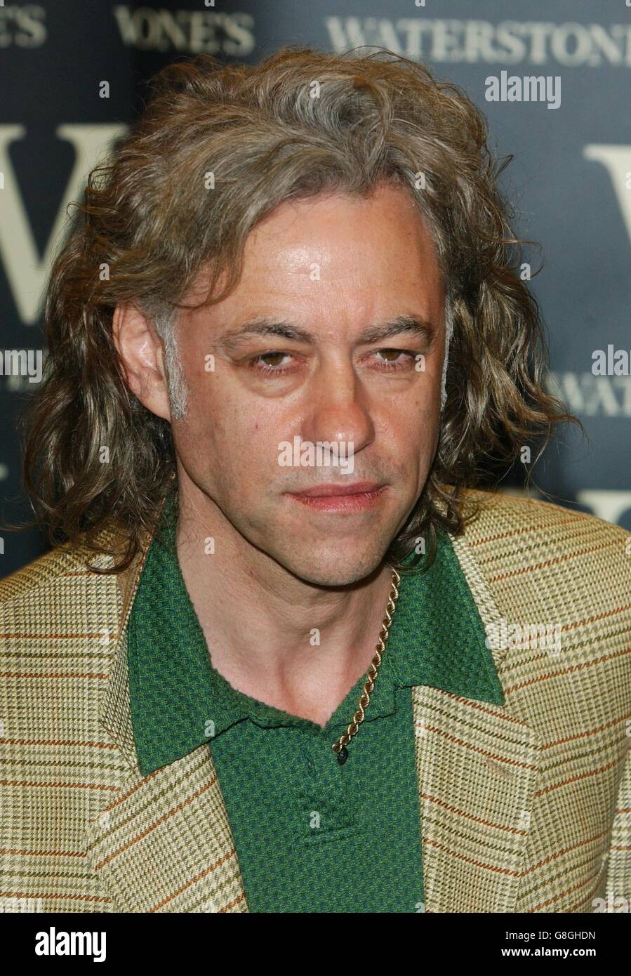 Sir Bob Geldof - Geldof In Africa Signing - Waterstones bookstore