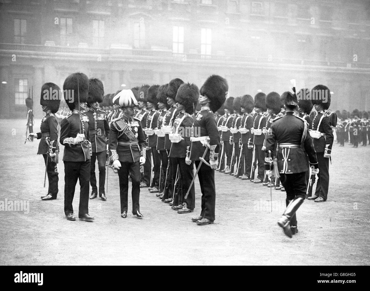King George V - Buckingham Palace, London Stock Photo