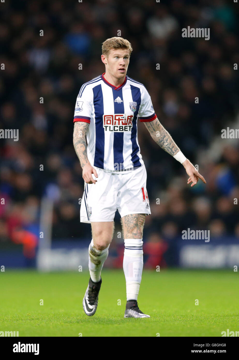 James McClean, West Bromwich Albion Stock Photo - Alamy