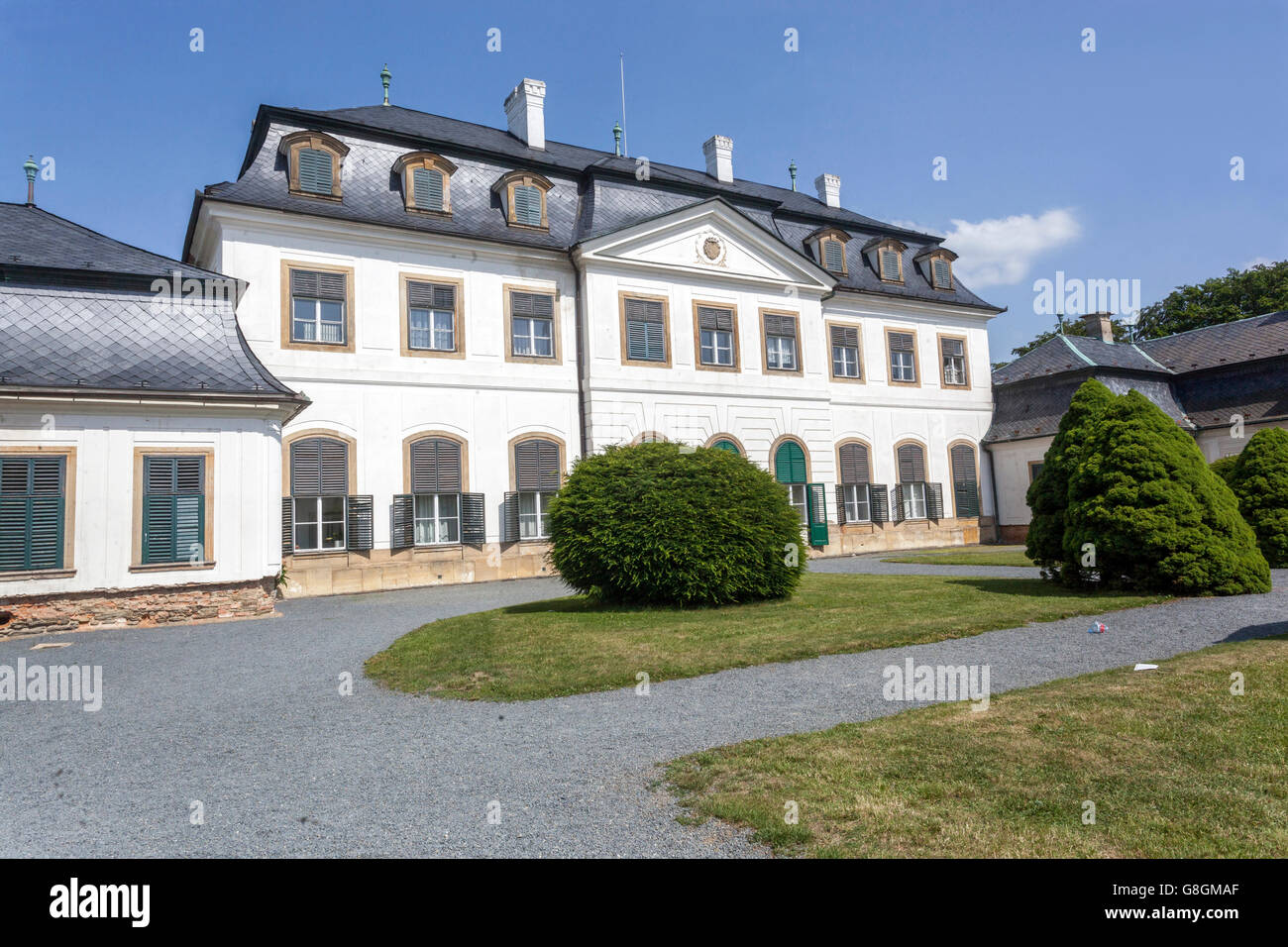 Námest Na Hané Chateau, South Moravia, Czech Republic Stock Photo