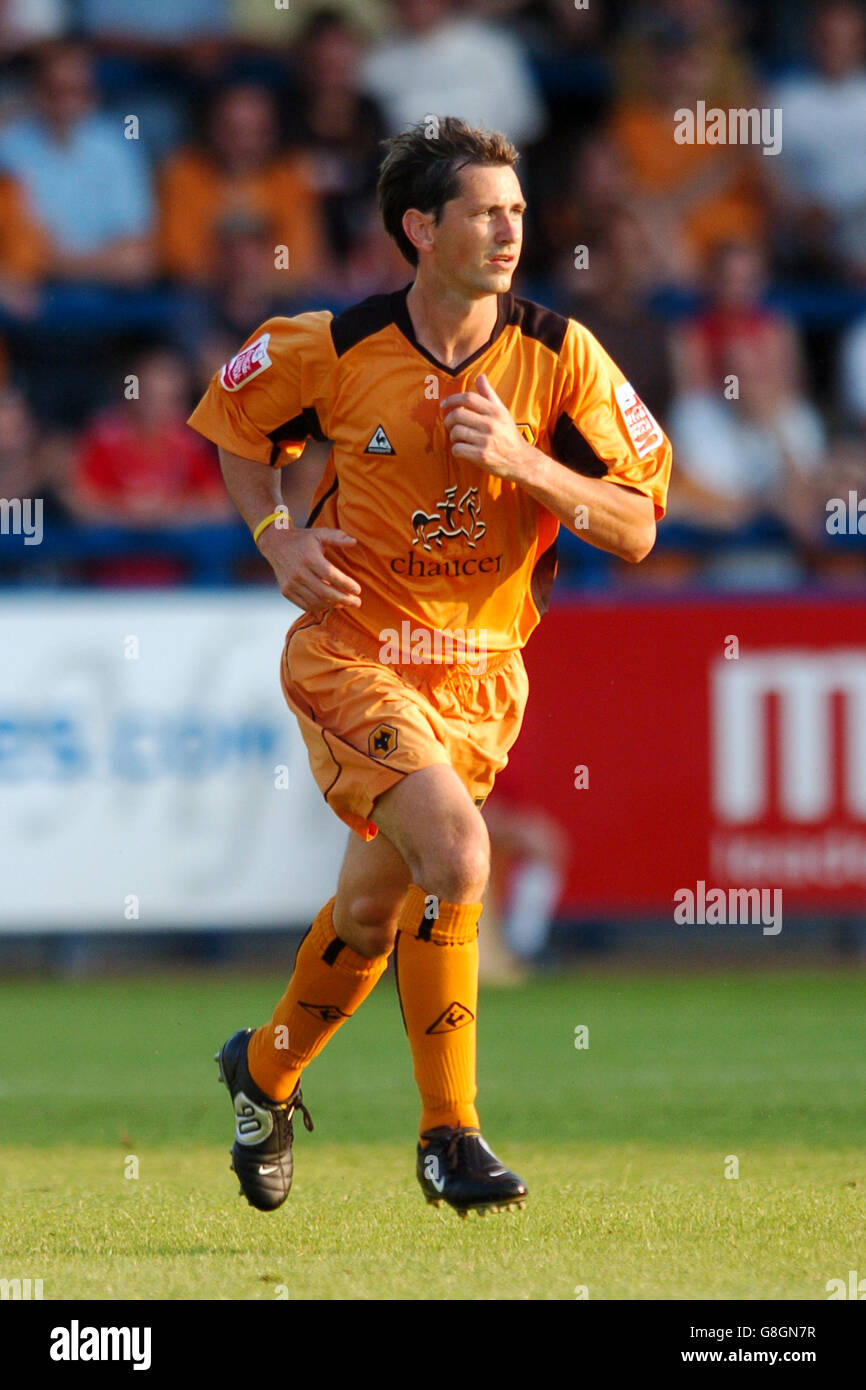 Soccer - Friendly - AFC Telford United v Wolverhampton Wanderers - Bucks Head Stadium. Wolverhampton Wanderers' Jackie McNamara Stock Photo