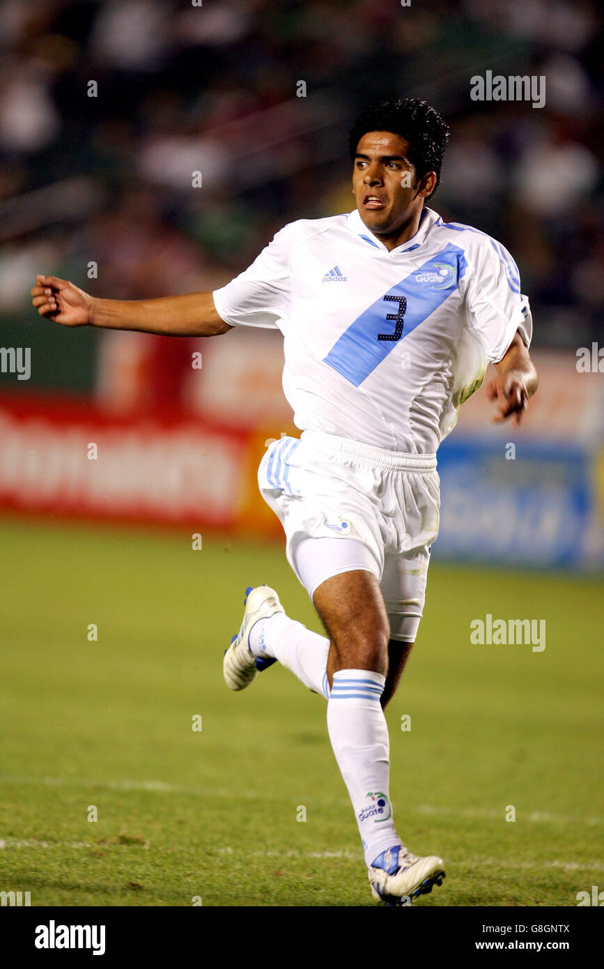 Soccer - CONCACAF Gold Cup 2005 - Group C - Guatemala v Jamaica - The Home Depot Center. Pablo Sebastian Melgar, Guatemala Stock Photo