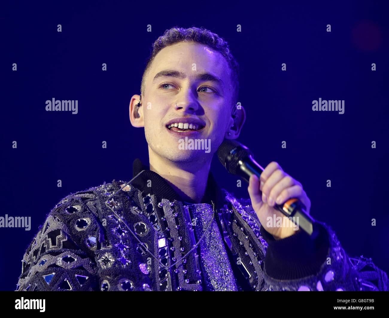 Olly Alexander of Years and Years performs on stage during the Capital ...