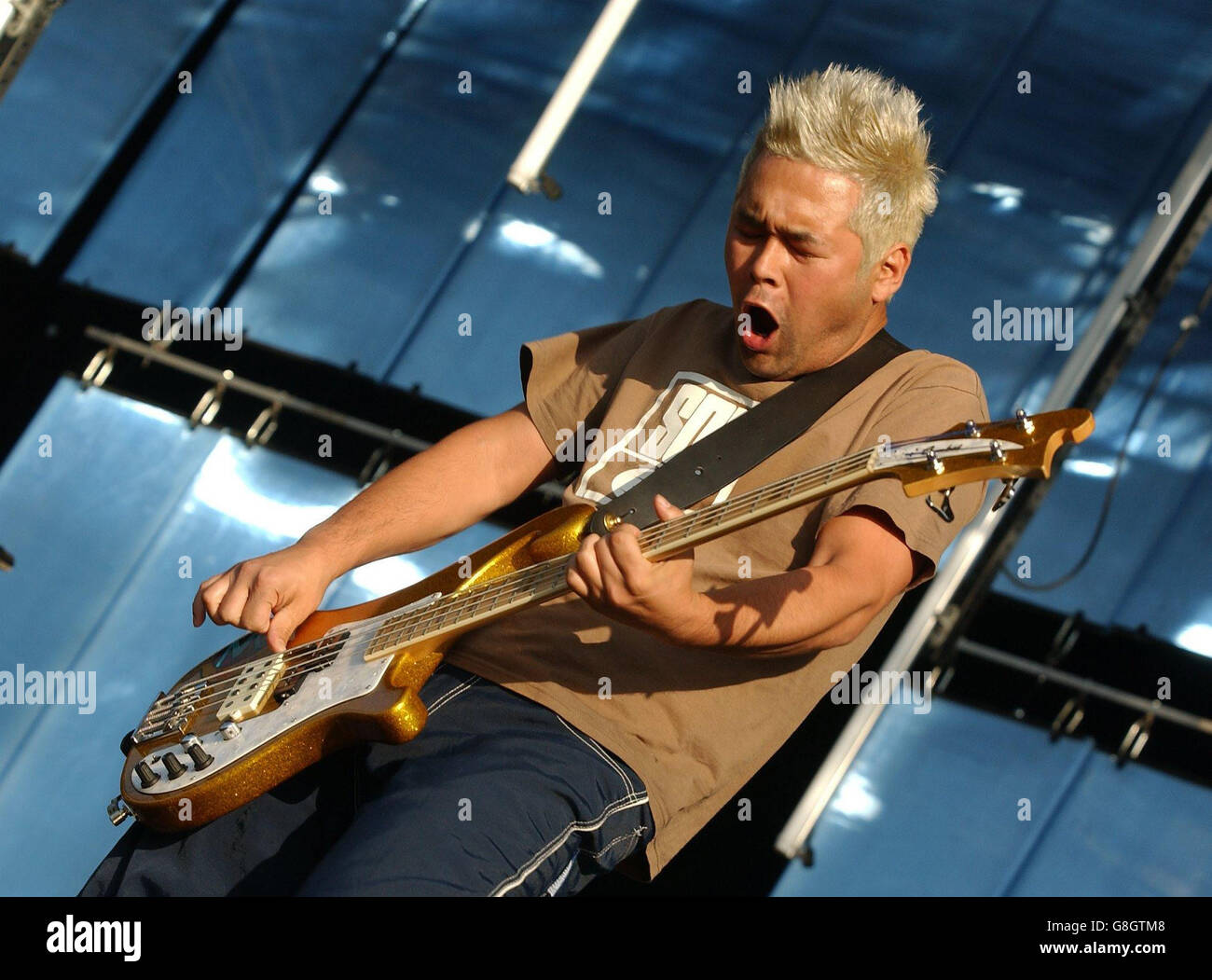 REM Concert Hyde Park Stock Photo Alamy