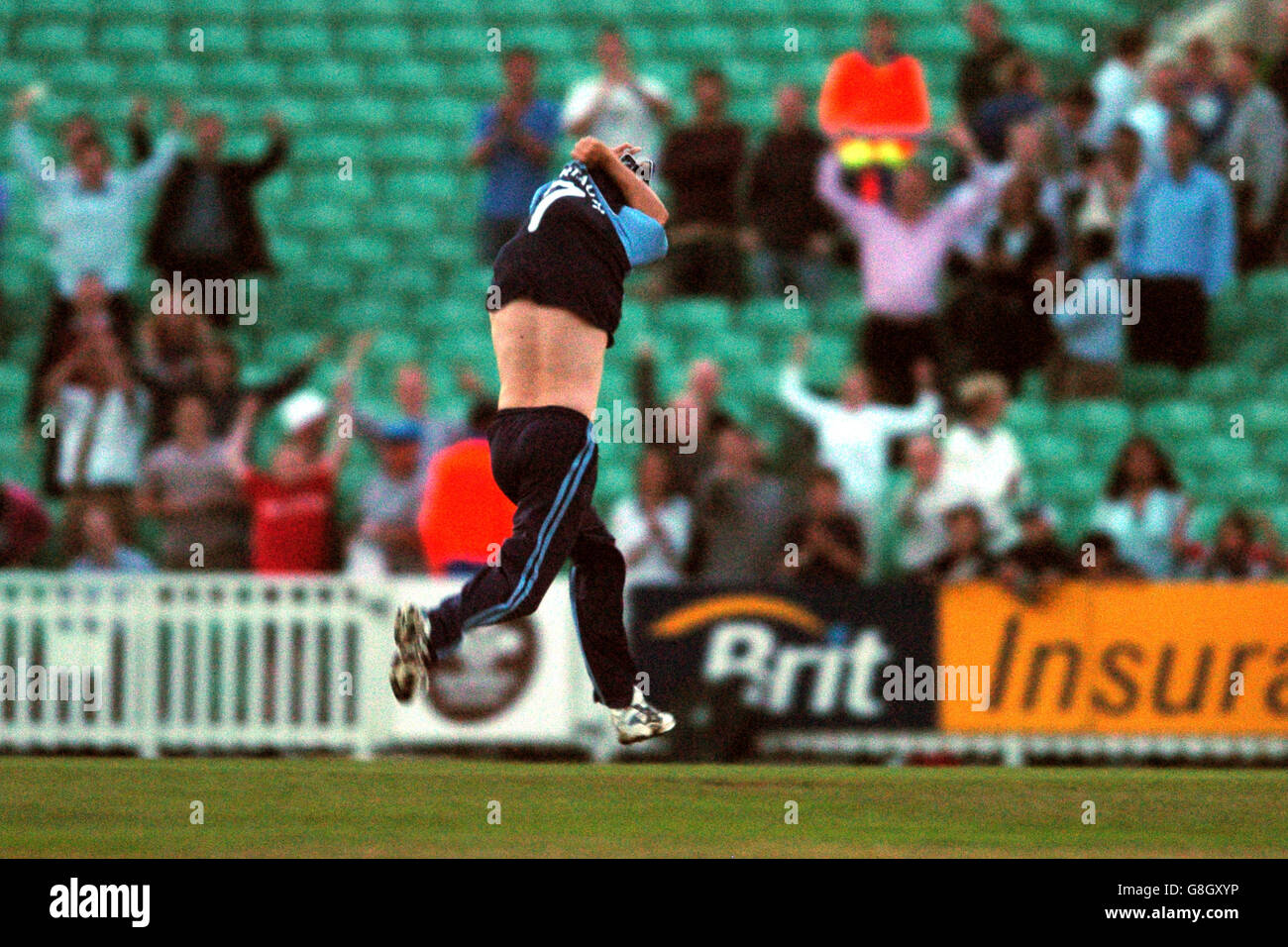 Tim Murtagh Surrey Lions' Tim Murtagh celebrates after taking the final wicket in ...