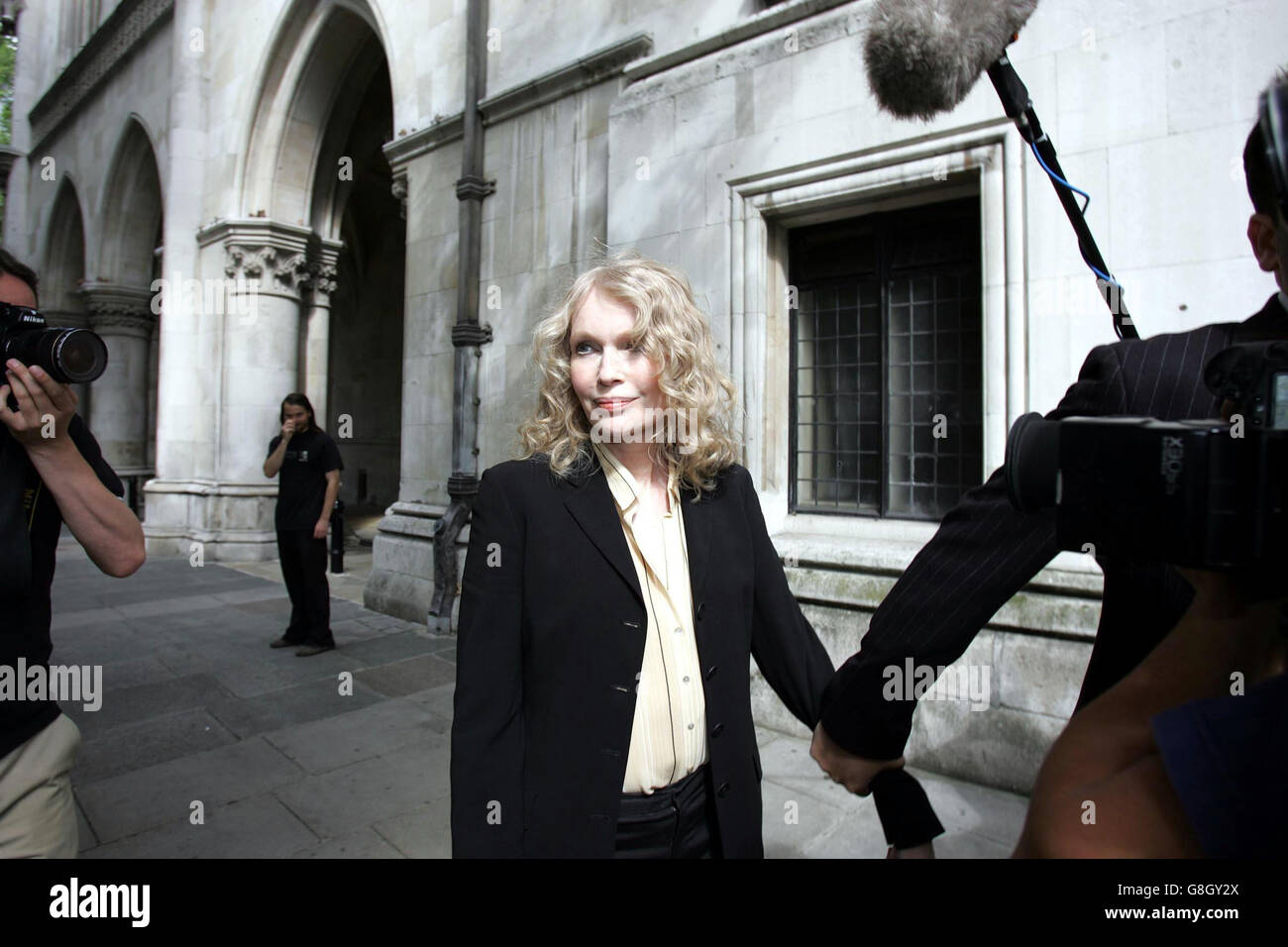 Roman Polanski Libel Case - High Court Stock Photo