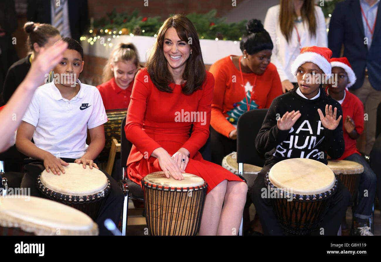 Royal visit to the Anna Freud Centre Stock Photo