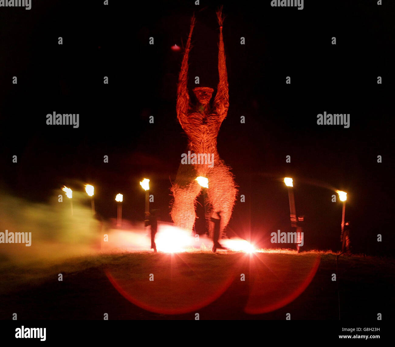 Wickerman festival hires stock photography and images Alamy