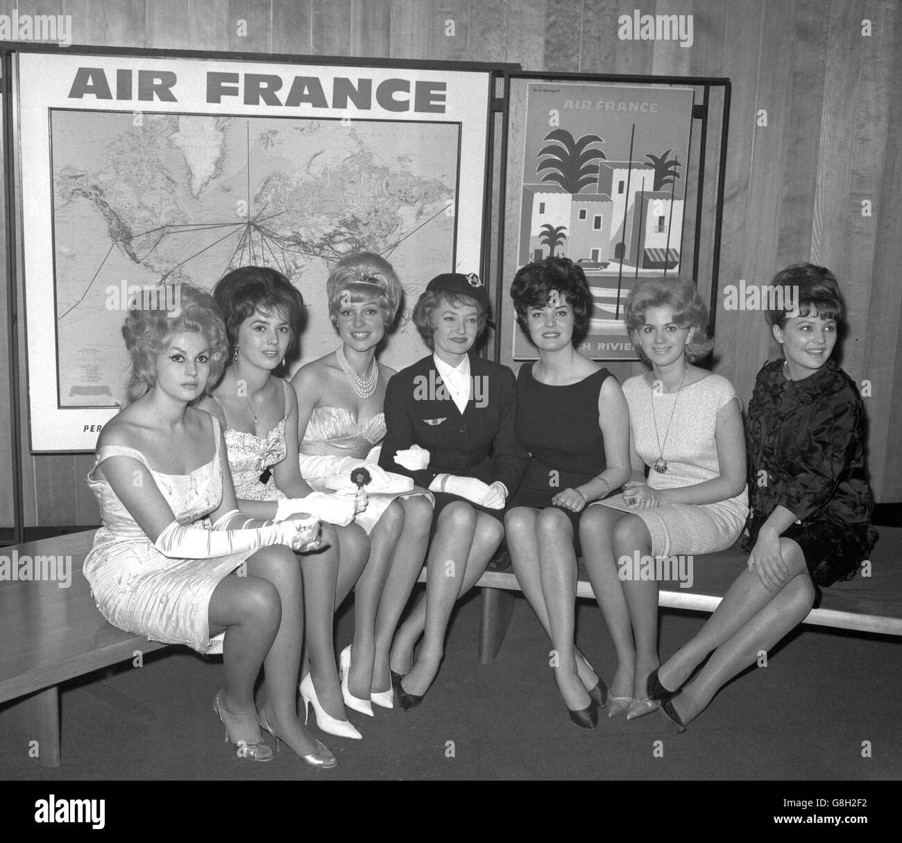Miss World 1961 London Stock Photo Alamy