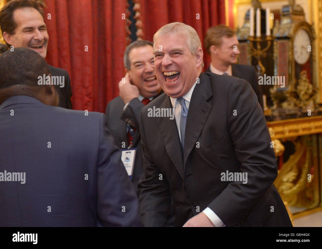 The Duke Of York During The Pitch Palace Africa Event At St James Palace In London Stock Photo 
