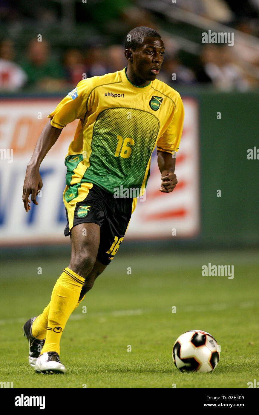 Soccer CONCACAF Gold Cup 2005 Group C Guatemala v Jamaica The