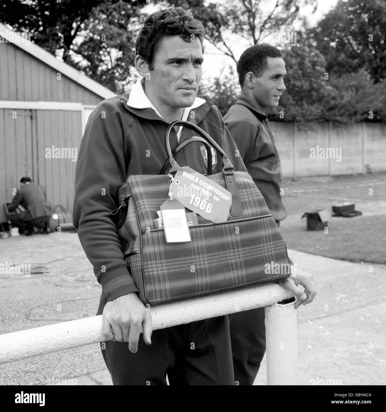 Soccer - World Cup England 1966 - Portugal Training - Cheadle Stock Photo