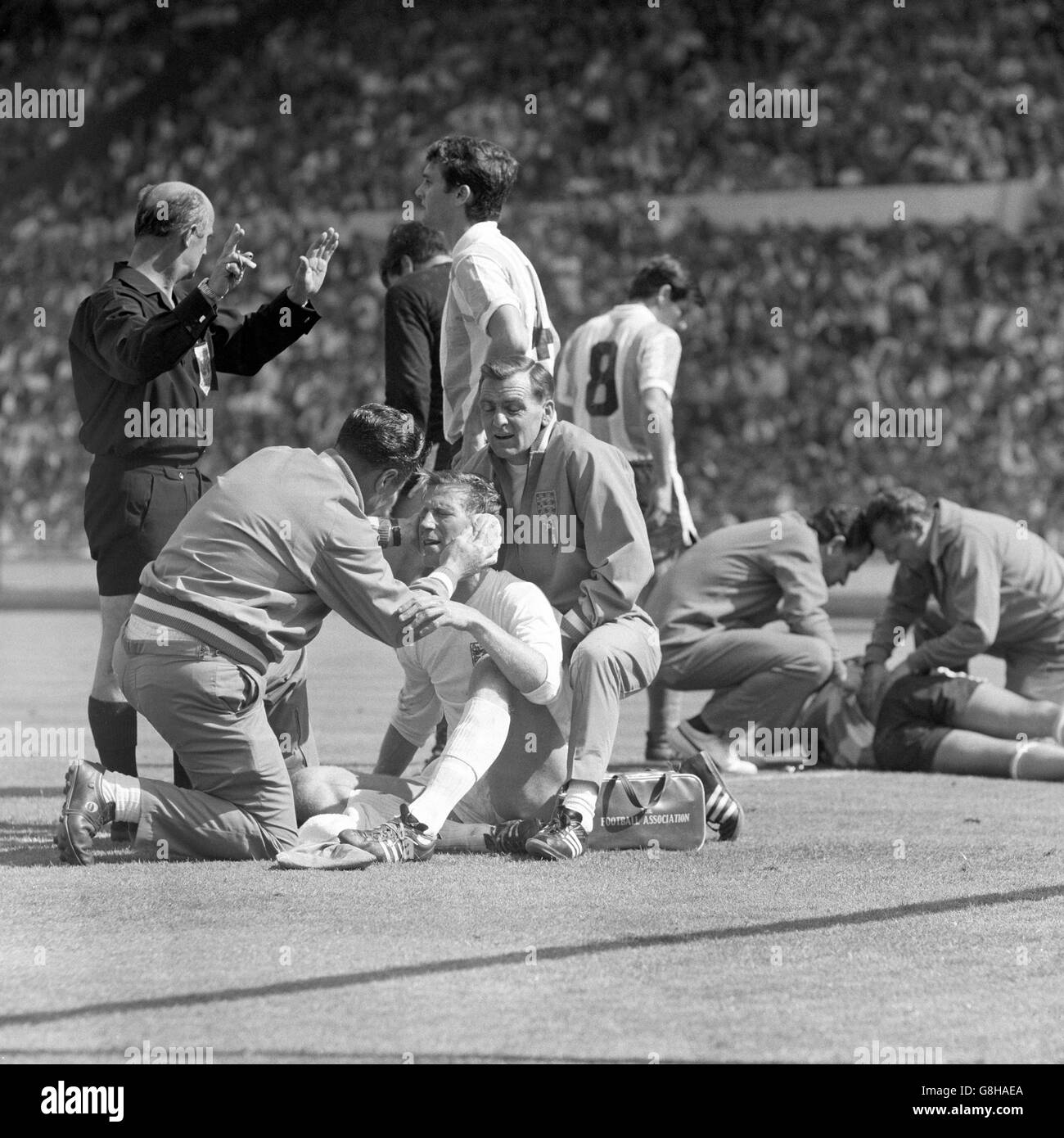 Soccer World Cup England 1966 Quarter Final England v Argentina