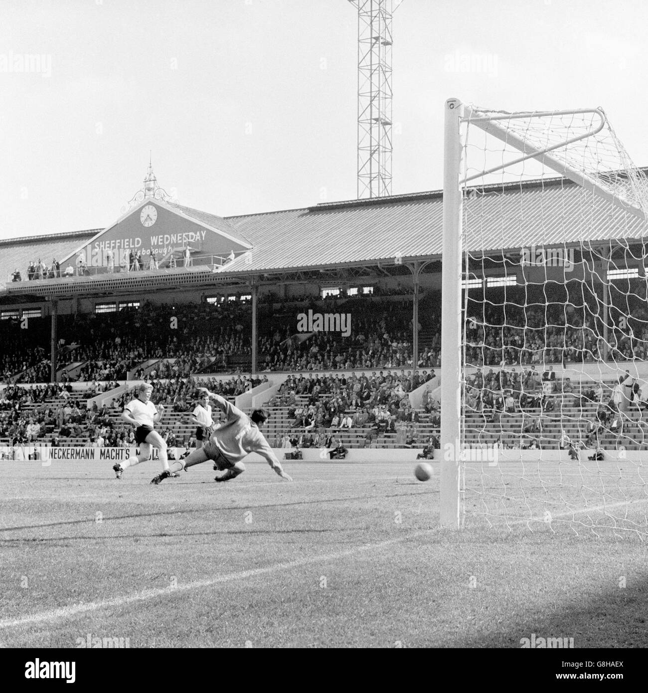 Soccer - World Cup England 1966 - Quarter Final - West Germany v Uruguay - Hillsborough Stock Photo