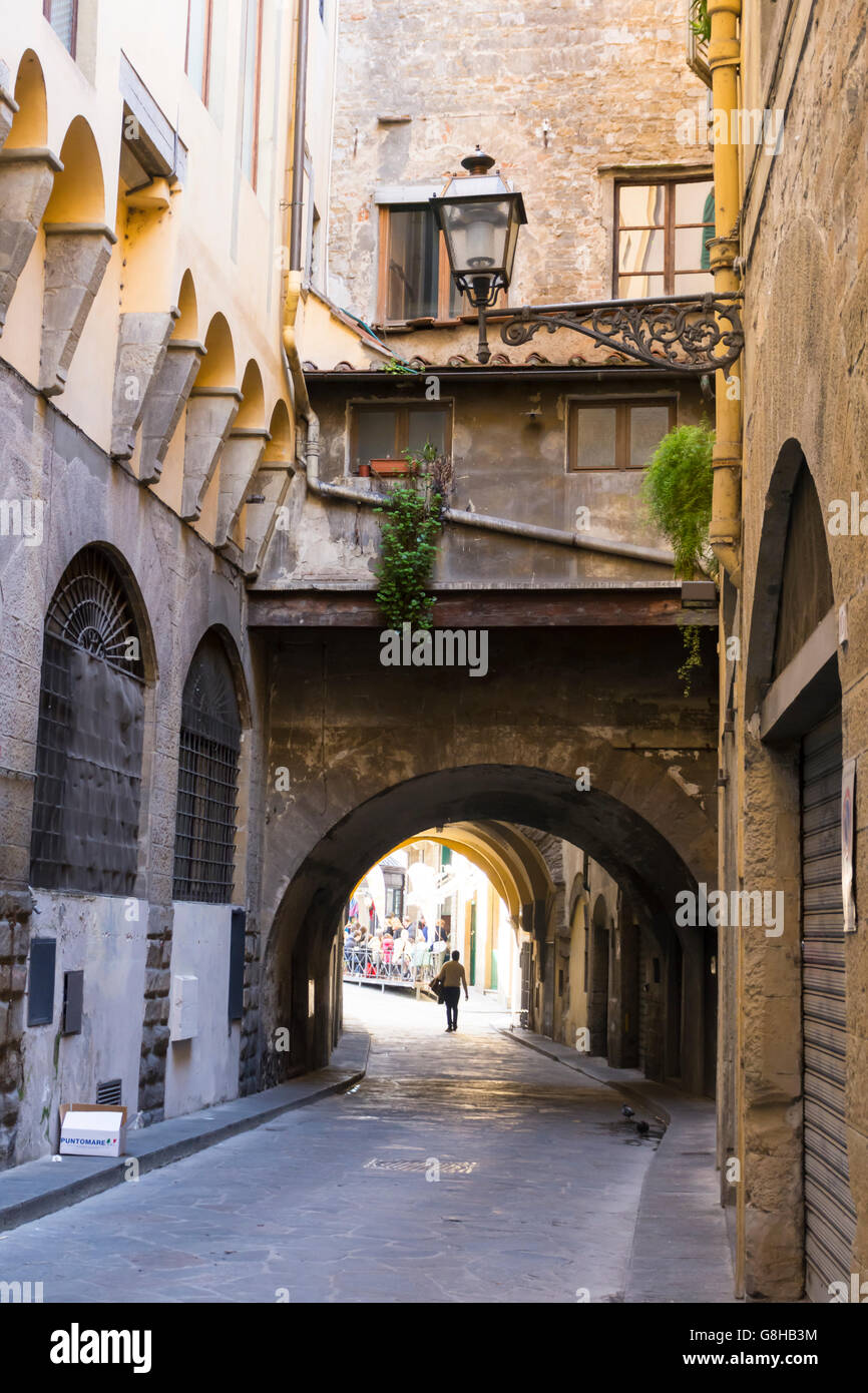 Street scene in Florence, Tuscany, Italy Stock Photo - Alamy