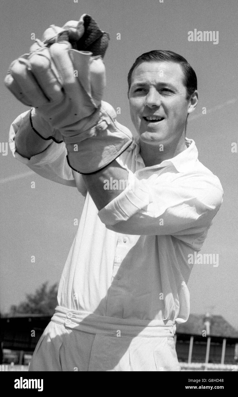 Cricket gloucestershire cricket club photocall Black and White Stock